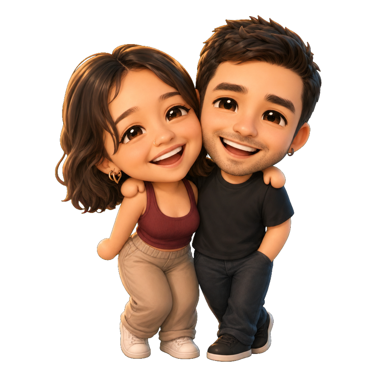 lil couple mascot